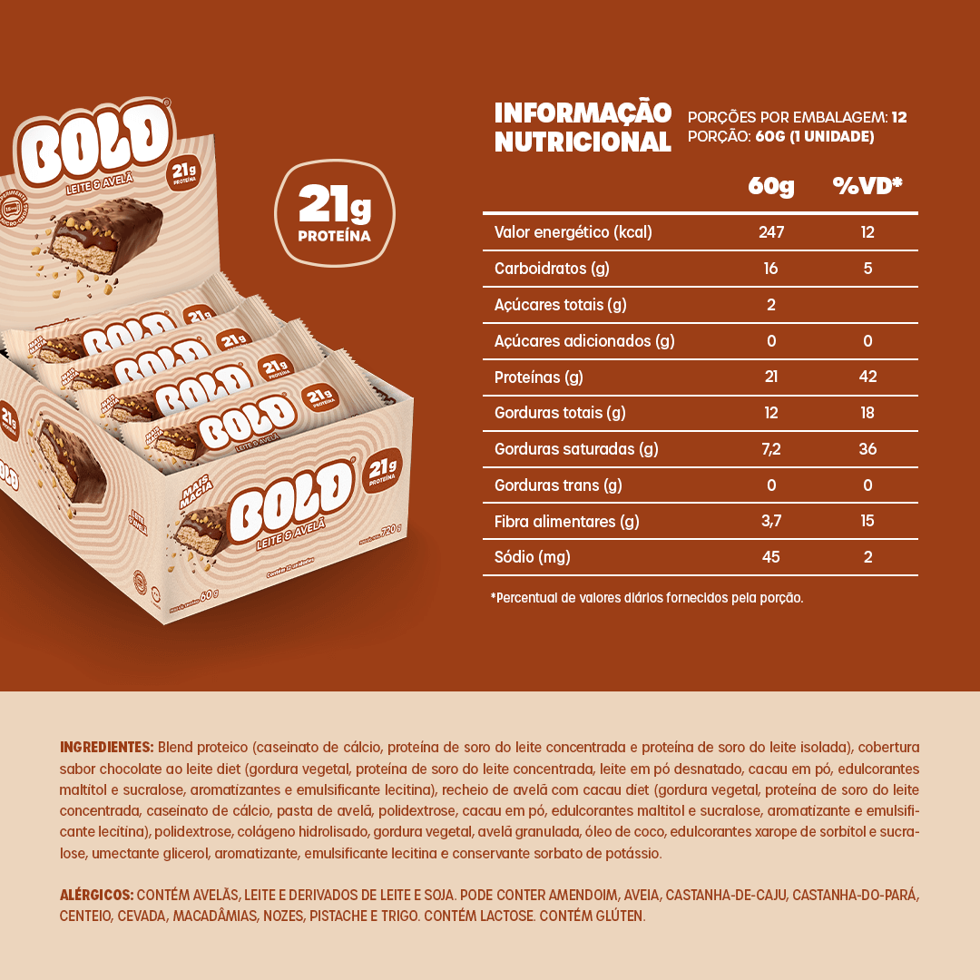 BOLD LEITE & AVELÃ