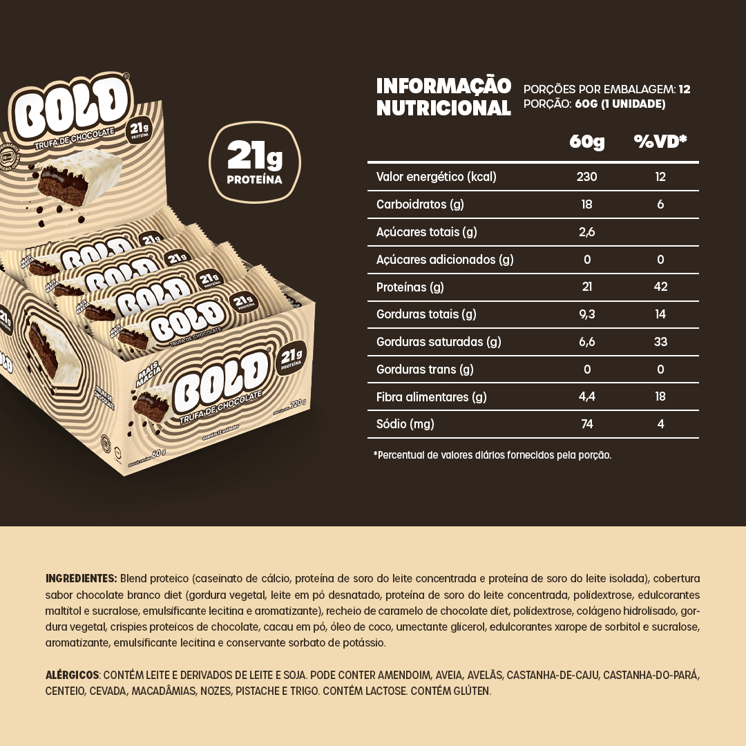 BOLD TRUFA DE CHOCOLATE