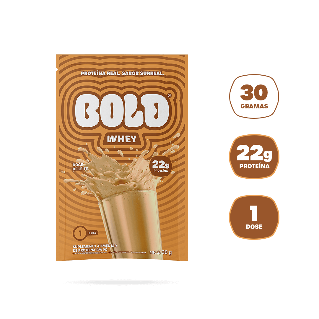 BOLD WHEY DOCE DE LEITE - SACHÊ (30g)