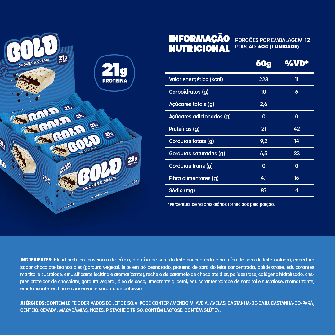BOLD COOKIES & CREAM
