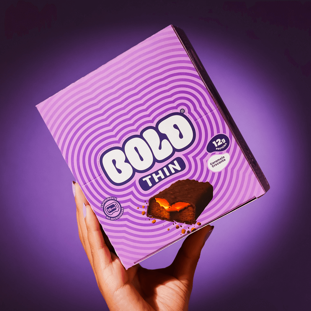 BOLD THIN CARAMELO CROCANTE