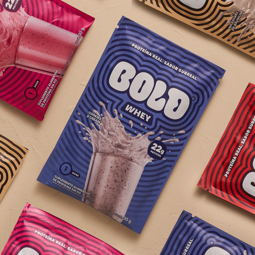 BOLD WHEY COOKIES & CREAM - SACHÊ (30g)